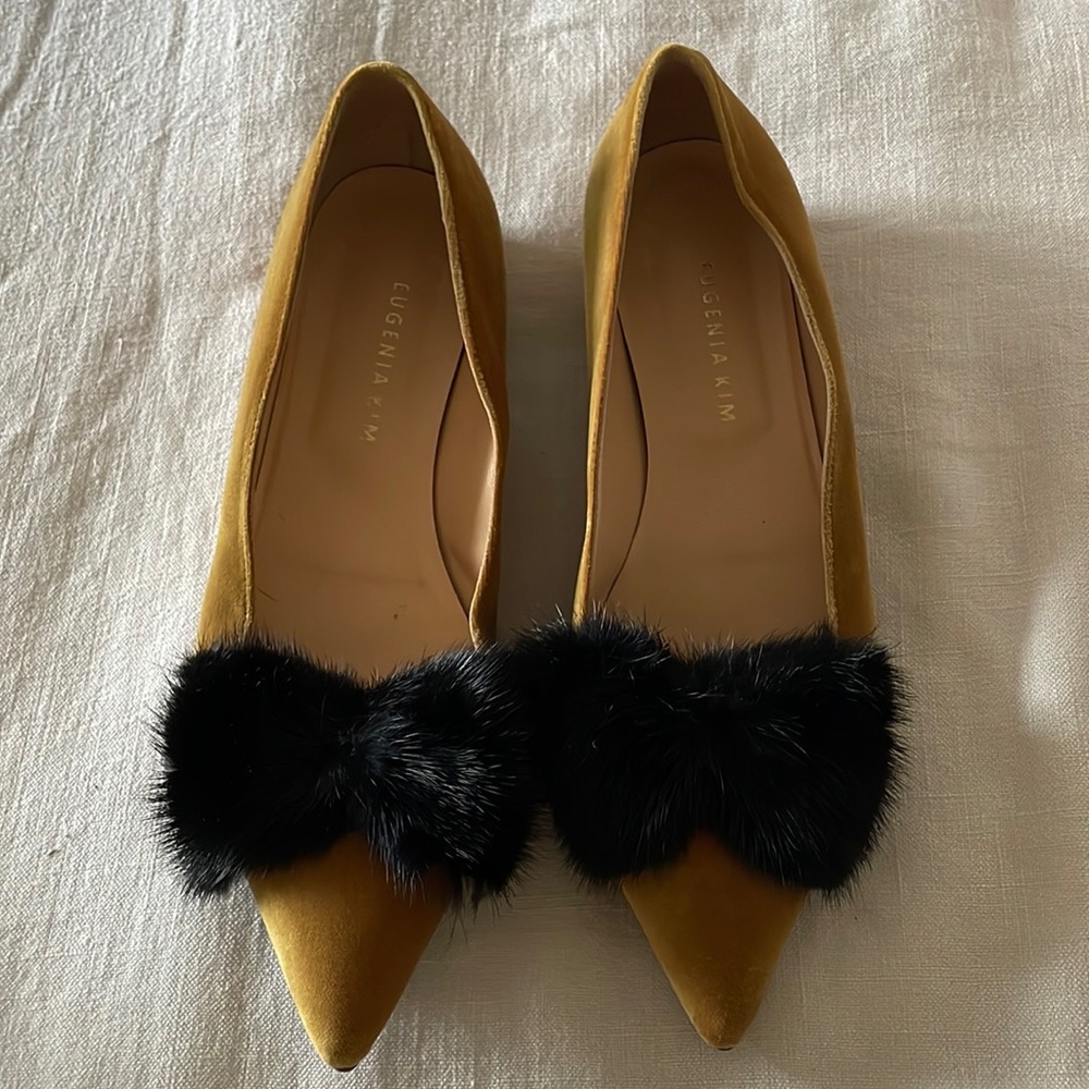 Eugenia Kim Golden Flats Size 40
